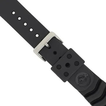 Seiko Original 22mm Rubber Dive Watch Band Replacement