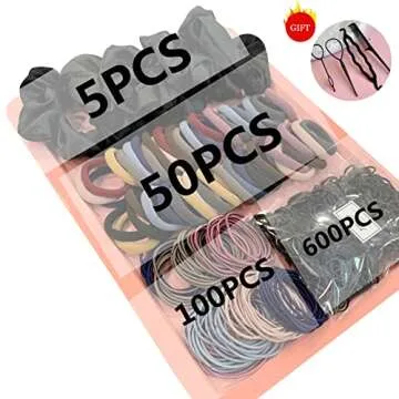 YANRONG 755PCS Eco-Friendly Hair Accessories Set