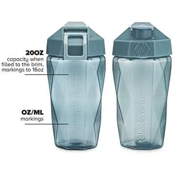 Keelo Bottle Classic 20 oz Blender Shaker with Handle