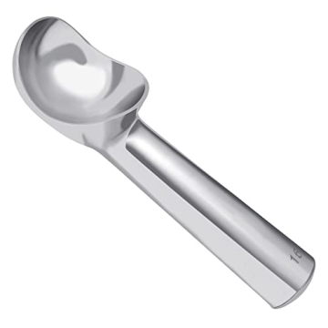 Pimoys 2.5oz Large Ice Cream Scoop - Nonstick, Anti-Freeze, 7-inch Aluminum