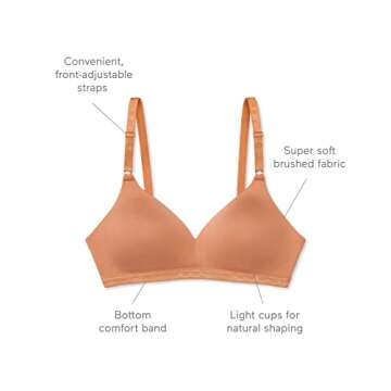 Warner's Cloud 9 Super Soft Wireless Bra for Women