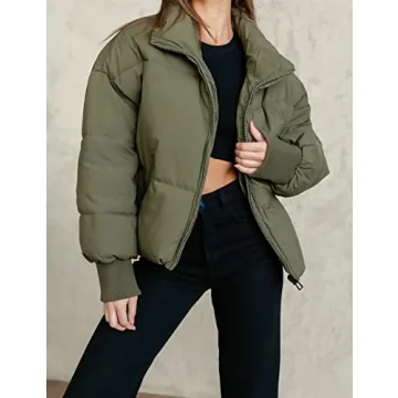 UANEO Women’s Oversized Puffer Jacket for Winter Style