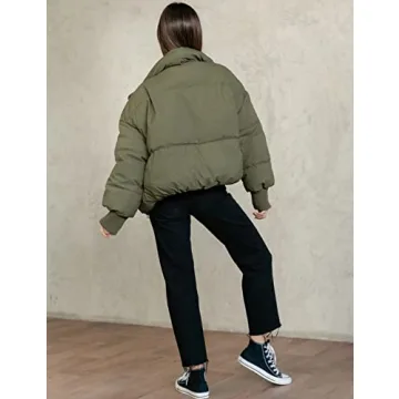 UANEO Women’s Oversized Puffer Jacket for Winter Style