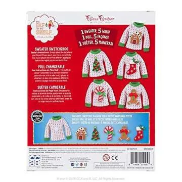Elf On The Shelf Boy with Ugly Sweater Set for Kids