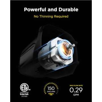 MaXpray M1 Airless Paint Sprayer, Highly Efficient Thinning-Free Minimal Overspray for Up to 10 Gallon DIY Painting Projects Home Interior & House Exterior, Comes with Sprayer Accessories