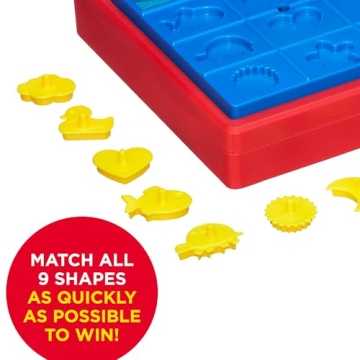 Hasbro Gaming Perfection Shape-Matching Game for Kids