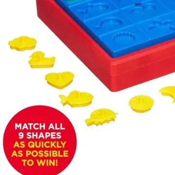 Hasbro Gaming Perfection Shape-Matching Game for Kids