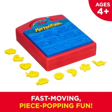Hasbro Gaming Perfection Shape-Matching Game for Kids