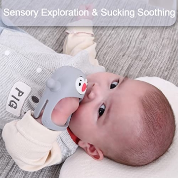 Smily Mia Hands-Free Penguin Pacifier for Infants