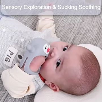 Smily Mia Hands-Free Penguin Pacifier for Infants