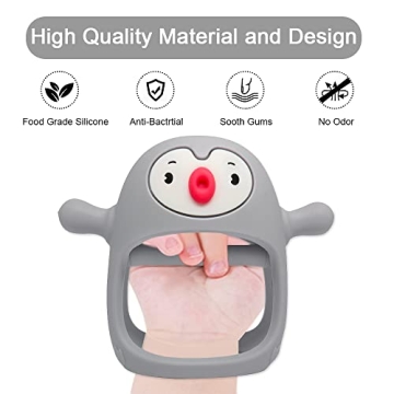 Smily Mia Hands-Free Penguin Pacifier for Infants