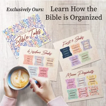 Bloom Pastel Bible Tabs - Unique Book Summaries for Women