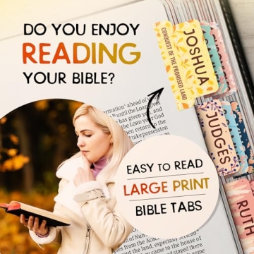 Bloom Pastel Bible Tabs - Unique Book Summaries for Women