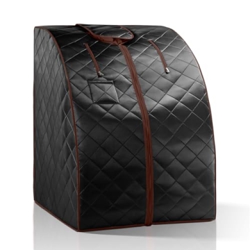 TaTalife Infrared Sauna | Portable Personal Sauna | Home Spa Sauna | Separate Heating Foot Pad and P...