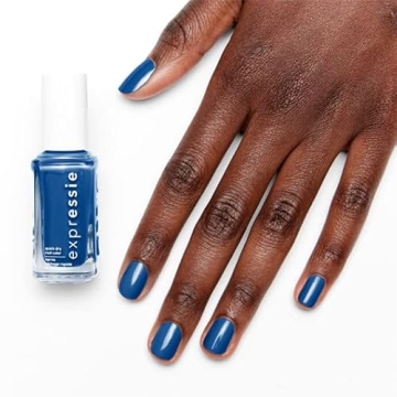essie Quick Dry Vegan Nail Polish in Vibrant Cobalt Blue