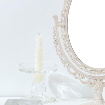 XPXKJ Vintage Chic Desk Mirror for Elegant Decor