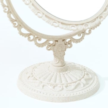 XPXKJ Vintage Chic Desk Mirror for Elegant Decor