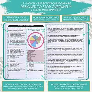 Law of Attraction Planner 2025 – Undated Hourly, Weekly & Monthly Goal Setting Planner, 12-Month to Increase Productivity | Life & Gratitude Journal, Include Foldable Vision Board, Gift Box & Stickers