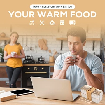 TARLINI HOME Bento Box 30oz Stylish Meal Prep Container