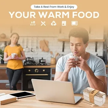 TARLINI HOME Bento Box 30oz Stylish Meal Prep Container