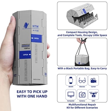 HengTianMei 142 in 1 Precision Screwdriver Set for Repairs