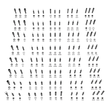 HengTianMei 142 in 1 Precision Screwdriver Set for Repairs
