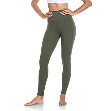 HeyNuts Essential High Waisted Leggings for Tall Women