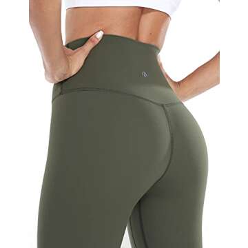 HeyNuts Essential High Waisted Leggings for Tall Women