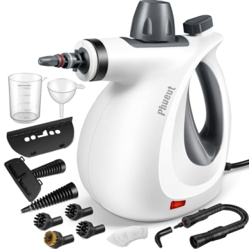 Phueut Steam Cleaner 1050W Chemical-Free Multi-Surface Cleaning