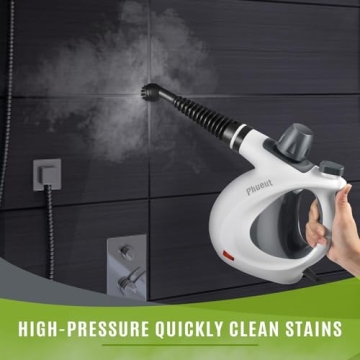 Phueut Steam Cleaner 1050W Chemical-Free Multi-Surface Cleaning