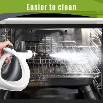 Phueut Steam Cleaner 1050W Chemical-Free Multi-Surface Cleaning