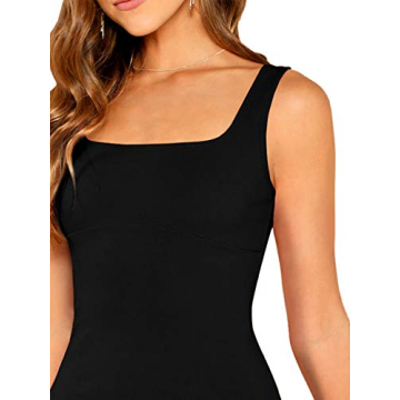 Stylish ROMWE Sleeveless A-Line Bodycon Dress for Parties