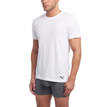 PUMA Men's 3 Pack Crew Neck T-shirts - Comfort & Style