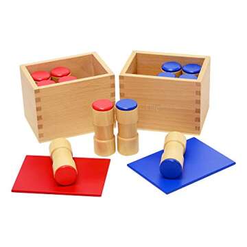 Elite Montessori Sound Boxes for Sound Discrimination and Matching