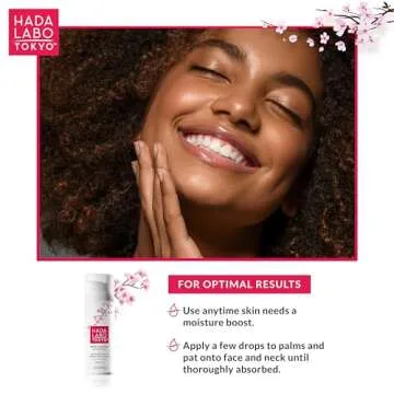 Hada Labo Tokyo Anti-Aging Hydrator 1.7 Fl. Oz - with Super Hyaluronic Acid, Collagen and Retinol Complex - lightweight anti aging serum helps increase firmness and elasticity, fragrance free