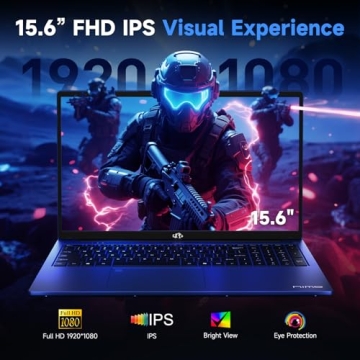 NIMO 15.6" IPS FHD Gaming Laptop with Ryzen 7 32GB RAM