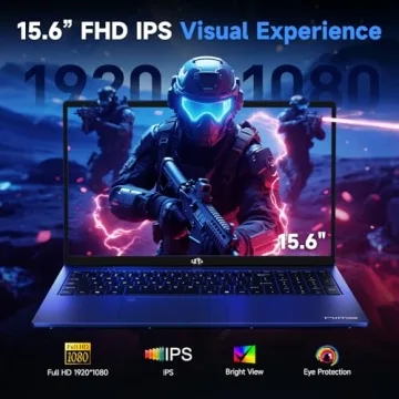 NIMO 15.6" IPS FHD Gaming Laptop with Ryzen 7 32GB RAM