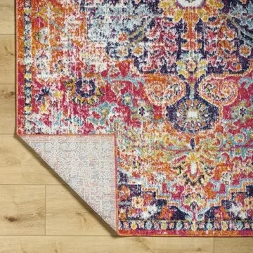 Livabliss Odelia Vintage Bohemian Area Rug 5'3" x 7'3"