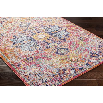 Livabliss Odelia Vintage Bohemian Area Rug 5'3" x 7'3"