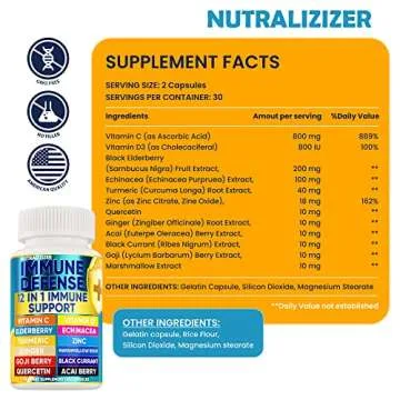 Premium Immune Support Vitamins 12 in 1 for All Ages