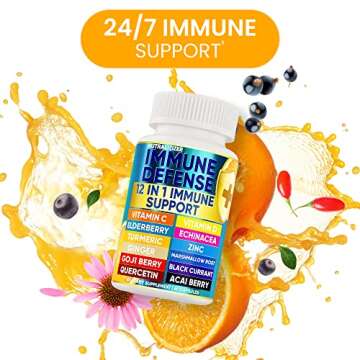 Premium Immune Support Vitamins 12 in 1 for All Ages