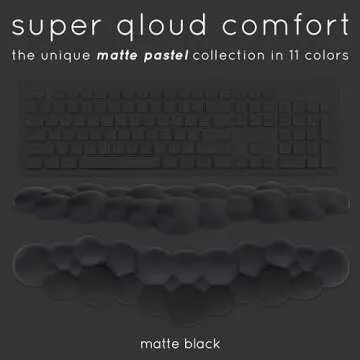 Create-ables Qloud Cloud Wrist Rest for Ultimate Comfort