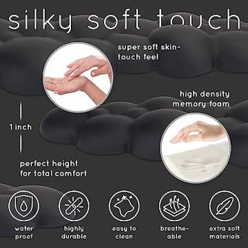 Create-ables Qloud Cloud Wrist Rest for Ultimate Comfort