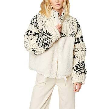 Stylish [BLANKNYC] Sherpa Women’s Jacket For All Seasons
