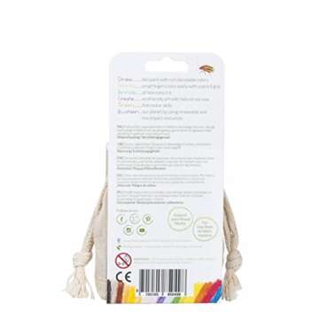 Crayon Rocks, Crayons in a Rock Shape, 16 Count, Tripod Grip Made For Handwriting Development in Kids and Toddlers, Fun & Educational, Creative Activity, Comes in a Muslin Bag - 16 Colors