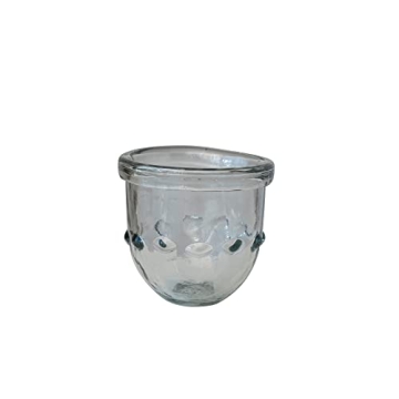Stylish Creative Co-Op Embossed Glass Votive Holder