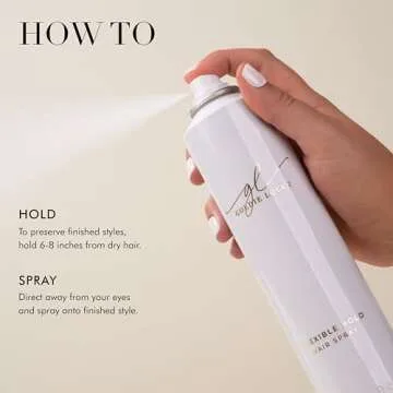 Goldie Locks Flexible Hold Hair Spray, Brushable Finish, Humidity Resistant, Lightweight for Volume & Styling Control, Non-Sticky Adds Shine, Provides All-Day Hold, All Hair Types & Extensions, 3.4 oz