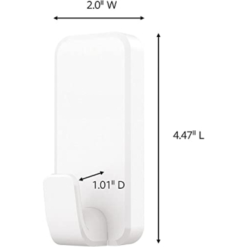 Command 10 lb XL Heavyweight Wall Hook for Easy Hanging