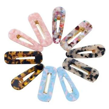Acrylic Pearls Hair Clips - 16 PCS for Stylish Looks