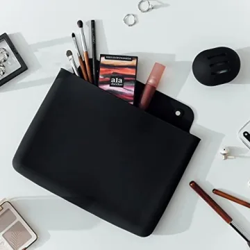 Premium FERYES Silicone Makeup Bag for Travel - Organization and Style